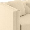Windsor Premium 1 Seater Fabric Sofa in Birch Beige Colour