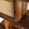Dhruve Solid Wood  Bookshelf in Honey Oak Finish