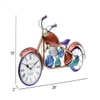 Craft Tree Metal Handpainted Red Color Bike  Wall Clock