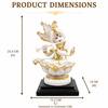 Devotional Celestial Melody Krishna Statue in White Colour