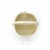 Galvanized Cutlery Holder In Beige Colour