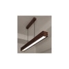 Artline 48 Brown Solid Wood Single Hanging Light