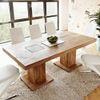 Perla 6 To 8 Solid Wood Dining Table