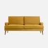 Alife Fabric Sofa (Yellow)