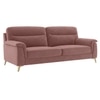 Niwara Velvet 3 Seater  sofa in Pink color