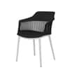 Kepler Brooks Senora Cafeteria Dining Chair in Black Colour