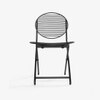 Patio Black Folding Chair