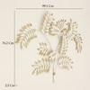 W-Ella Abstract Metal Wall Decor in Multicolor Set of 1