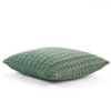 Colette Granite Green Knitted Cushion Cover  16X16 Inches
