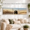 Masjid Al Haram Islamic Canvas Wall Art 12 x 46 Inch