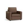 Apollo Compact Sofa Set (Colour : Mocha, Cushion : Soft, Back Type : Regular, Seater : 3+1+1)