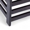 Houston Sheesham Wood Stool with Ivory Sparkle Velvet Cushion