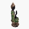 Buddha Polyresin  Figurine in Green Colour