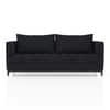 Florence Premium 3 Seater Fabric Sofa in Deep blue velvet Colour