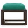 Avril Rectangular Solid Wood Coffee Table In Mango Walnut Finish and in Lagoon Green Colour