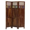 Rangrez Sheesham Wood Room Divider In Natural Finish