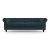 Winchester Sofa Set (Colour : Indigo Blue , Seater : 3+1+1)