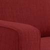 Apollo Compact Sofa (Colour : Salsa Red, Cushion : Hard, Back Type : Regular, Seating Capacity : Left Aligned 2 Seater + Left Aligned Chaise + Ottoman)