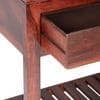 Allen Console Table - Walnut Finish