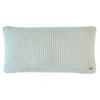 Moss Marld Mint Cream  And Silver Green Cushion Cover 12X20 Inches