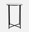 Round Metal Side Table in Gold Colour