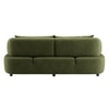 Henry Velvet 3 Seater Sofa Olive Green Color