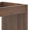 Ally Engineered Wood Side Table in Classic Walnut Finish