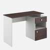 Amigo Study Table Frosty White Choco Walnut