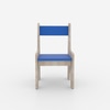 Topolino Toddler Activity Chair in Oak and Blue