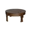 Rizo Solid Wood Coffee Table In Brown Finish