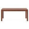 Atlas Crest Solid Wood 6 Seater Dining Table with 6 Rickman Lounge Chair