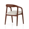 Zen Solid Wood Dining Chair in Honey Finish