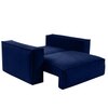 Skult Pull Out Sofa cum Bed in Navy Blue Colour