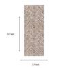 Neulooms Handloom Knotted Reversible Flatweave Runner Rug Chocolate Brown or Ivory 3x9