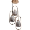 ELIANTE Hanging Lights in Smokey Black
