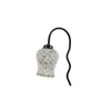 Multicolor Mosaic Glass Zig Zag Curvy Table lamp with Iron Base (EN02)