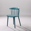 Kepler Brooks Aura Cafeteria Dining Chair in Teal Colour