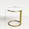 Curved Elegance Table