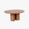 Buda Solid Wood Coffee Table in Brown Colour