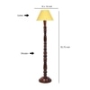 Devansh Wooden Floor Lamp