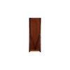 tolstoy solid wood standing mirror in honey oak colour