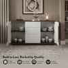 Baltoro Engineered Wood Sideboard in White Finish