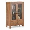 Carnegie Solid Wood Sideboard in Amber Walnut Finish