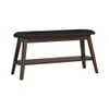 Scandinavian Ozel Bench Brown Cocoa Finish
