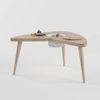 Boomerang Table Storage - Oak