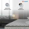 Sleepwell Ortho Pro Foam Acuprofile Resitic High-Resilience (HR) Medium Firm Impression Memory Foam King Size Mattress (Thickness: 6 Inches, Dimensions: 72 X 72 Inches)