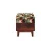Olive Solid Wood  Ottomon in  Multicolor Colour