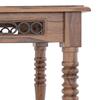 Bunai Solid Wood Bench In Teak Finish