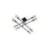 Eight Head Sputnik Black Mordern Chandelier