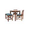 bell solid wood  4 seater Dining table in  Provincial Teak